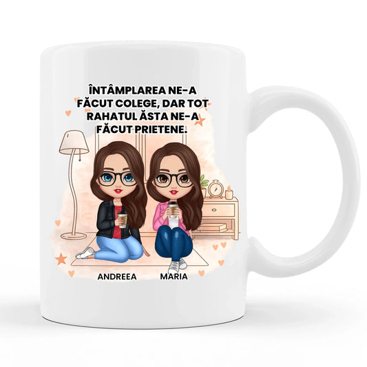 Cană pentru cea mai bună colegă – idee de cadou originală